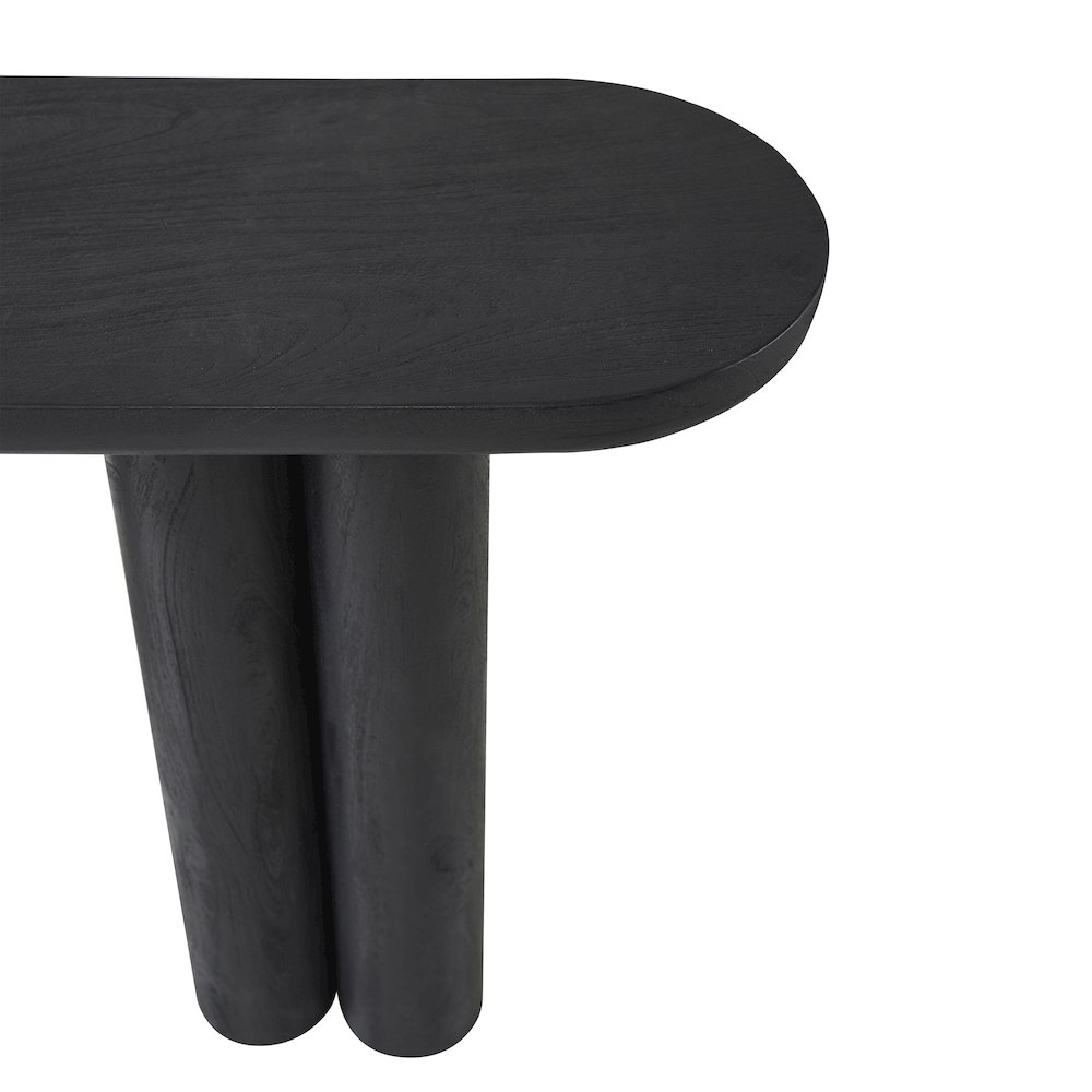 Dayna Console Table In Black Color. Picture 4