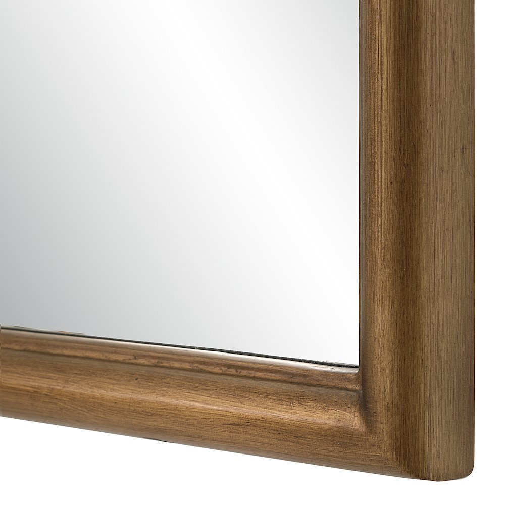 Emilien 40" H x 30" W Wall Mirror, Gold-Bronze. Picture 3