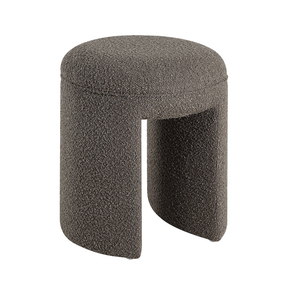 Amarion 16.93" Height Stool, Brown. Picture 3