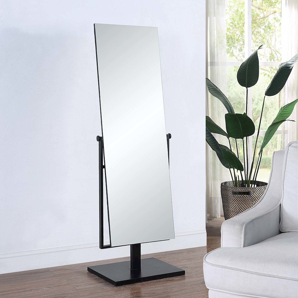 Samira 20 x 61 Rectangular Framed Mirror. Picture 2