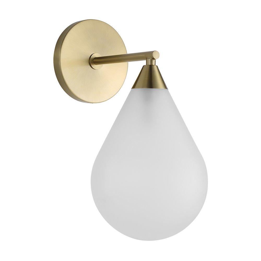 Luna Wall Sconce In Yellow Color. Picture 3