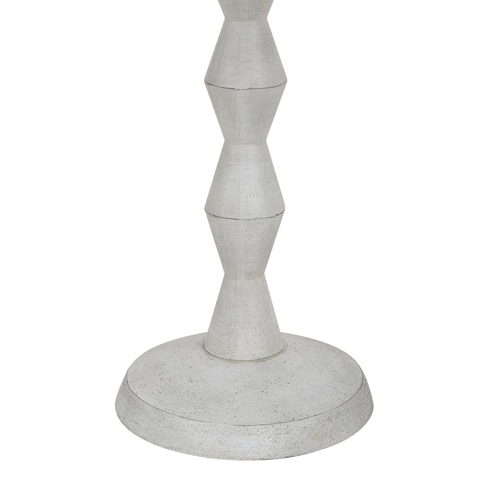 Sorriso 75.0" Height Floor Lamps, White Wood Texture. Picture 4