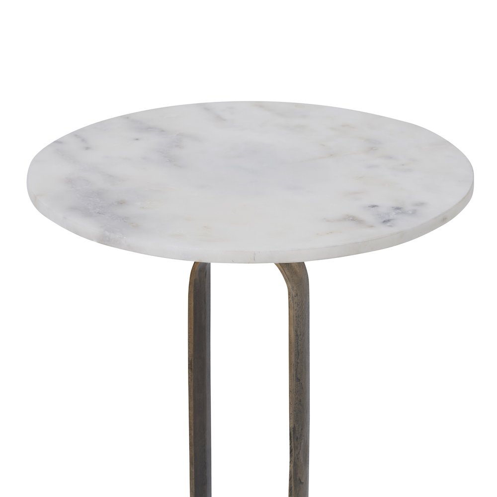 Irene Side Table In Brown Color. Picture 8