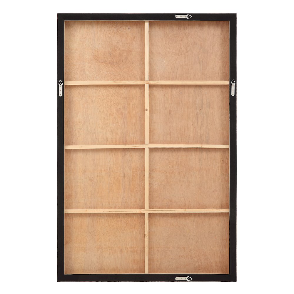 Picardy 60.3" Wide Wall Art With Wood Frame, Oak. Picture 4
