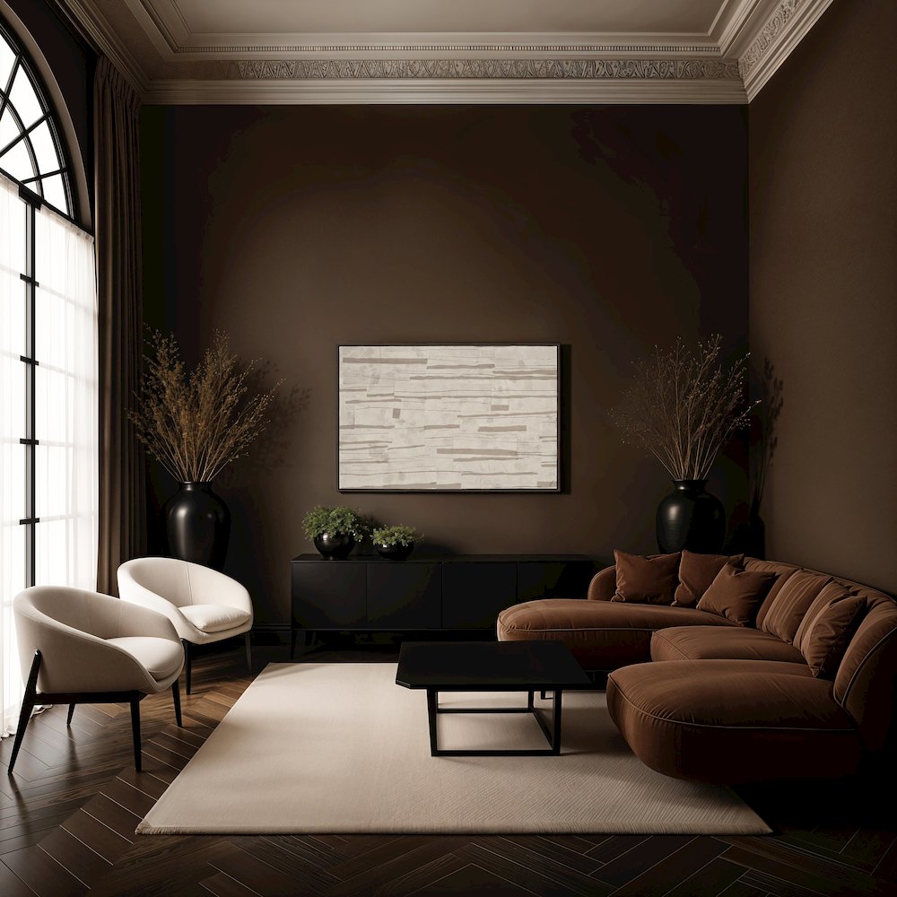 Sediment 40" H x 60" W Canvas Art. Picture 2