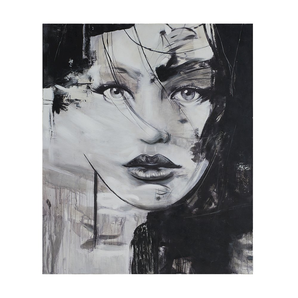 Chrysantine Rectangle Canvas Art. Picture 1