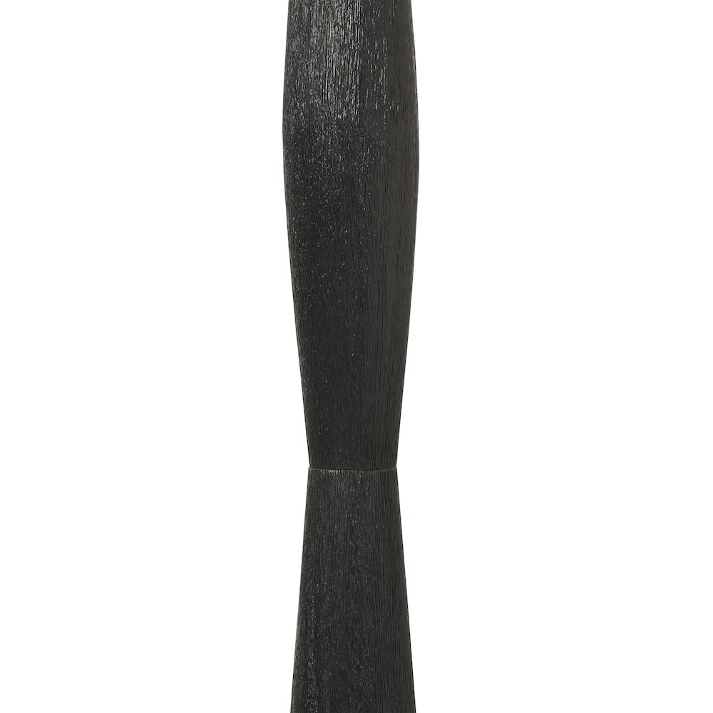 Francine 60" Height Floor Lamp, Black. Picture 5