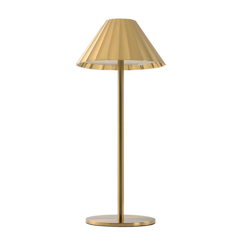 Ginevra 12.6" Height Table Lamp, Yellow. Picture 1