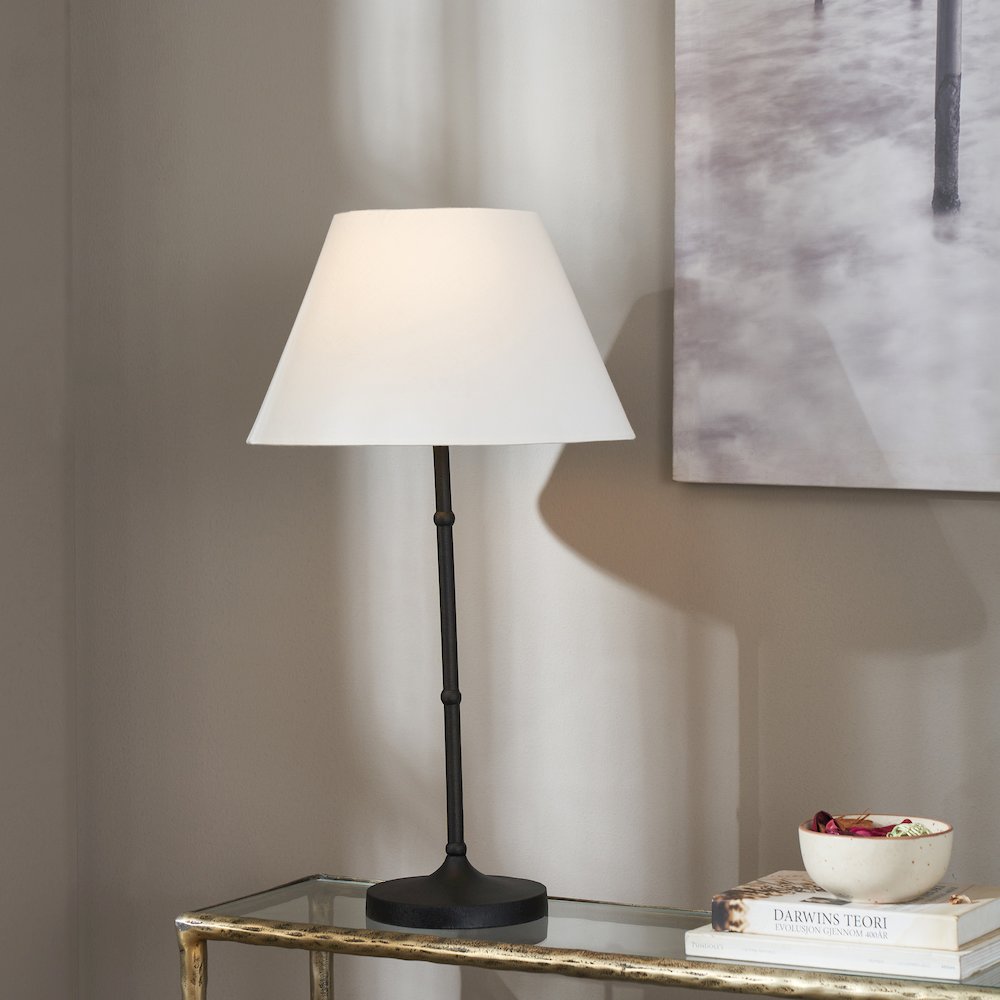 Kalista 28.5" Height Table Lamp, Black. Picture 2
