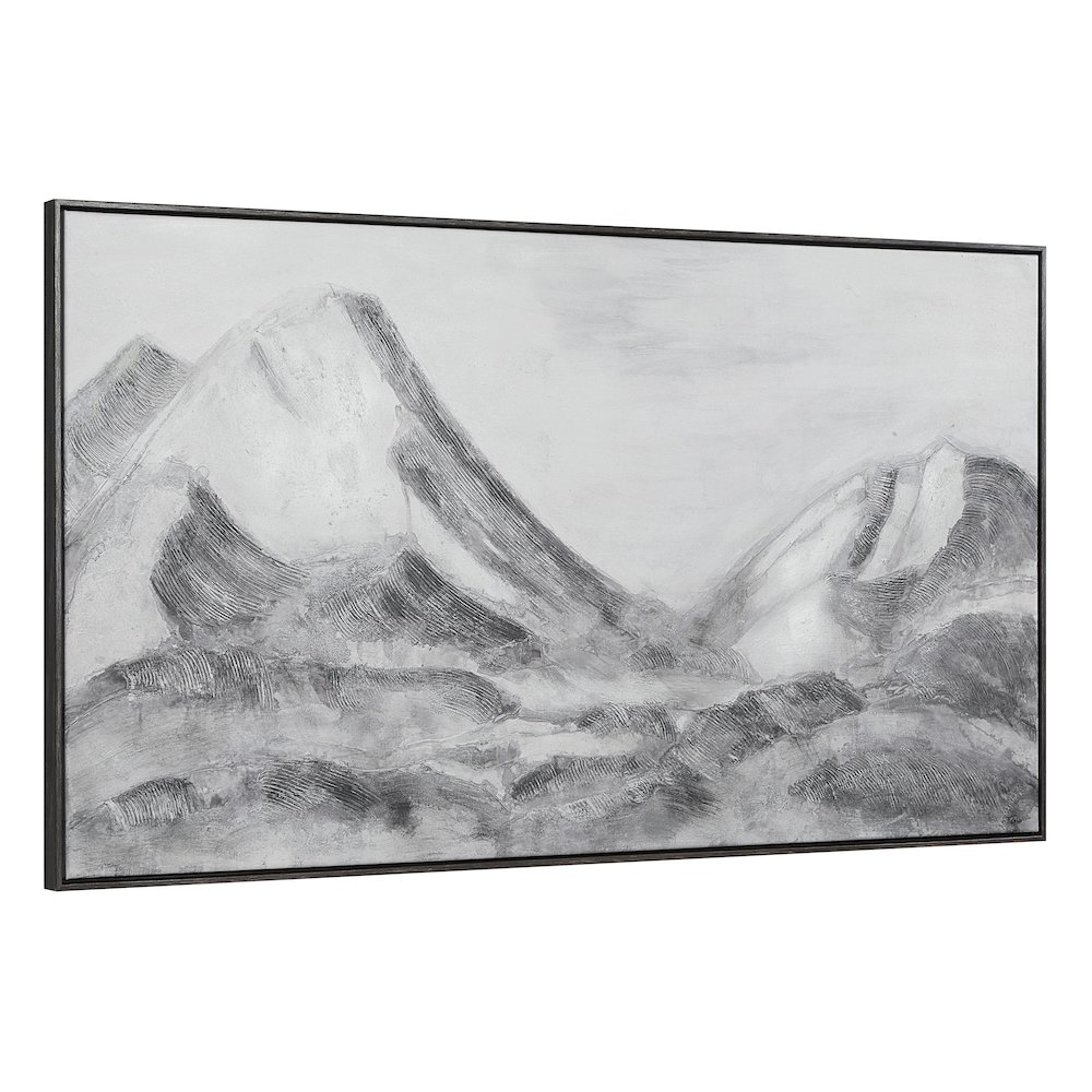 Romi 30" H x 55" W Canvas Art, Grey. Picture 2