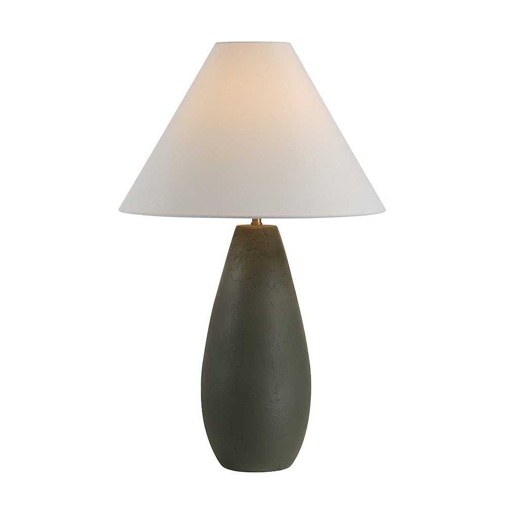 Olso 28.75" Height Table Lamps, Dark Olive. Picture 4