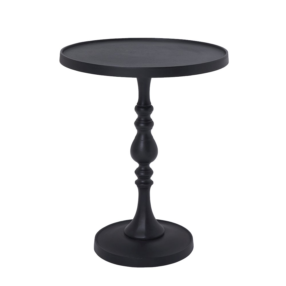 Yates Side Table In Black Color. Picture 1