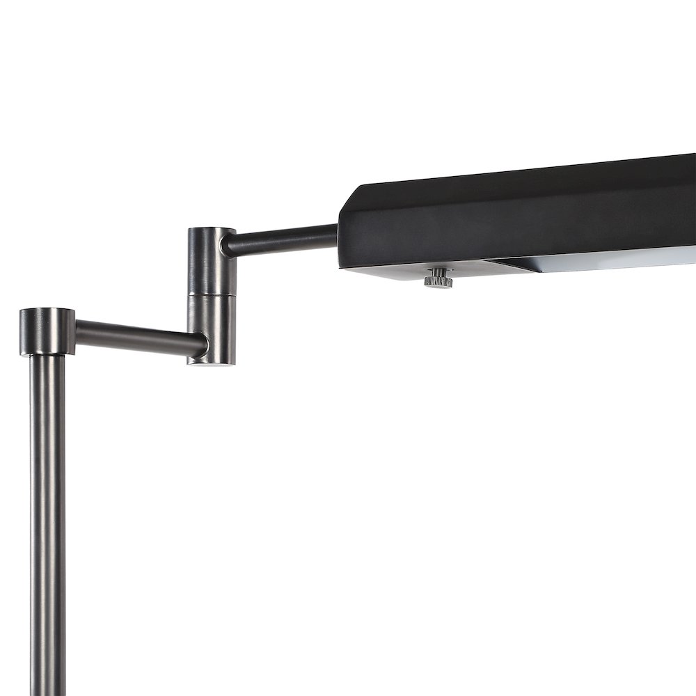 Thiva 45.25-60" ADJ Height Floor Lamp, Bronze. Picture 5