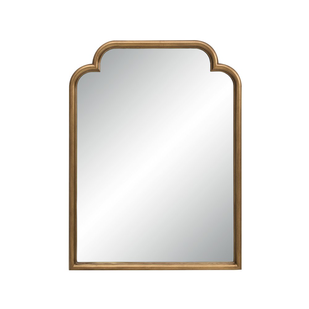 Emilien 40" H x 30" W Wall Mirror, Gold-Bronze. Picture 1