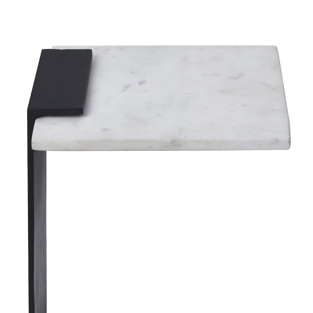 Dorville Side Table In Black Color. Picture 3