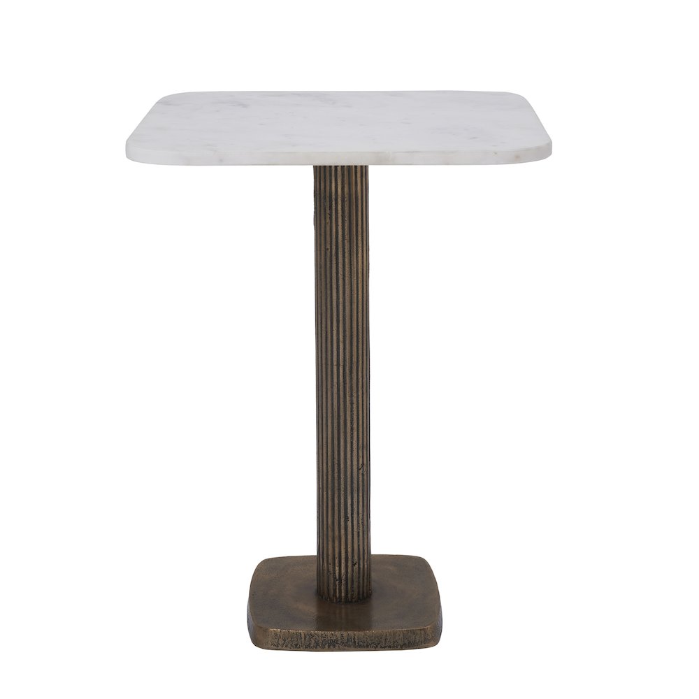 Allard Side Table In Brown Color. Picture 1