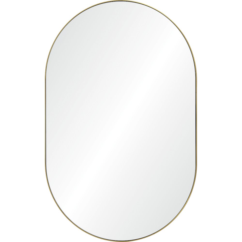 Beckah 40 x 26 Pill
Rectangular Framed Mirror. Picture 1