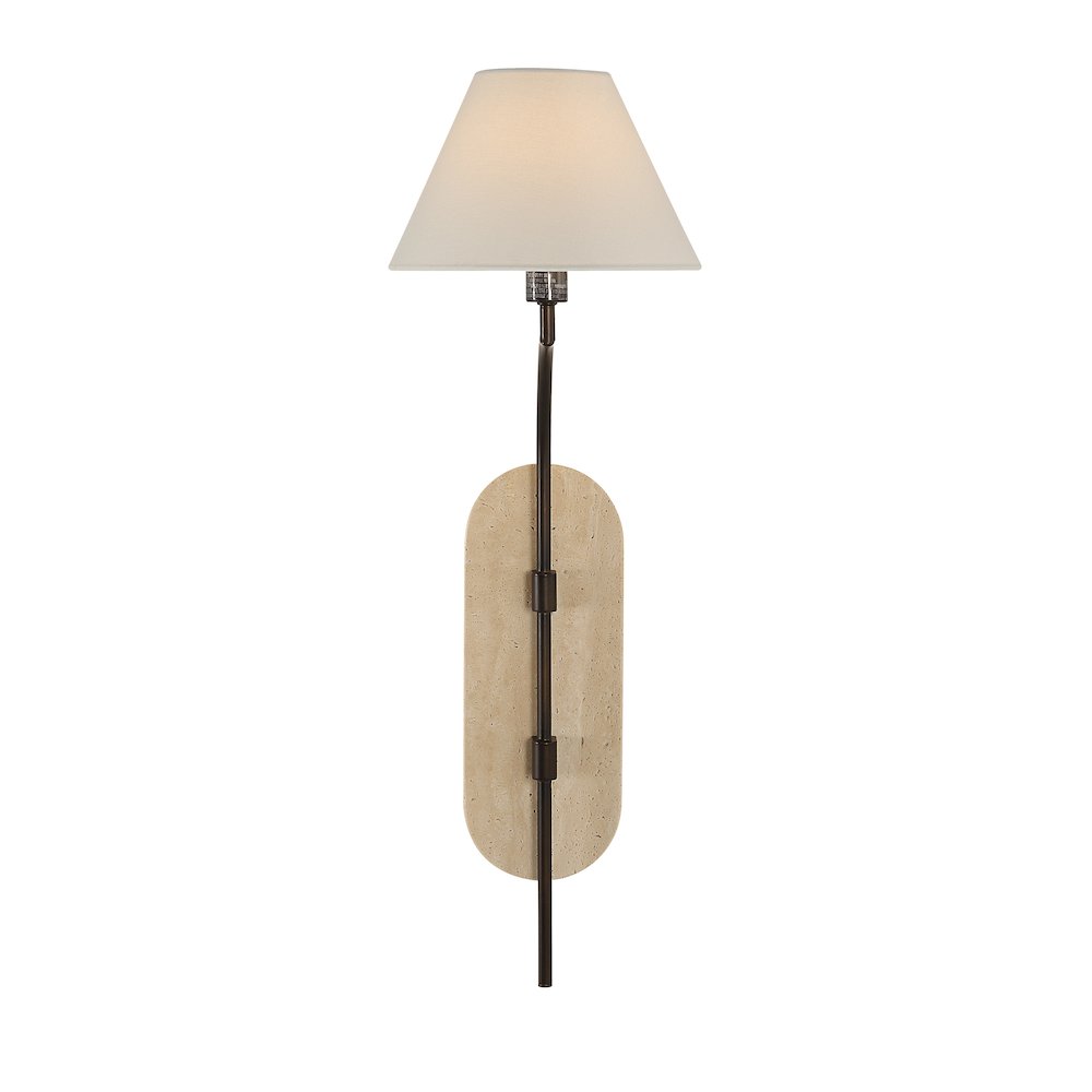Acca 27.5" Height Wall Sconces, Dark Antique Bronze. Picture 5