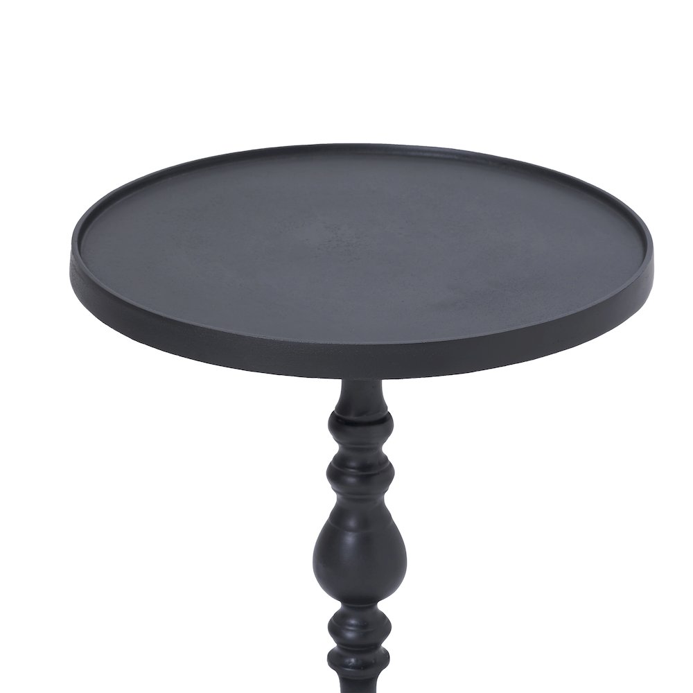 Yates Side Table In Black Color. Picture 3