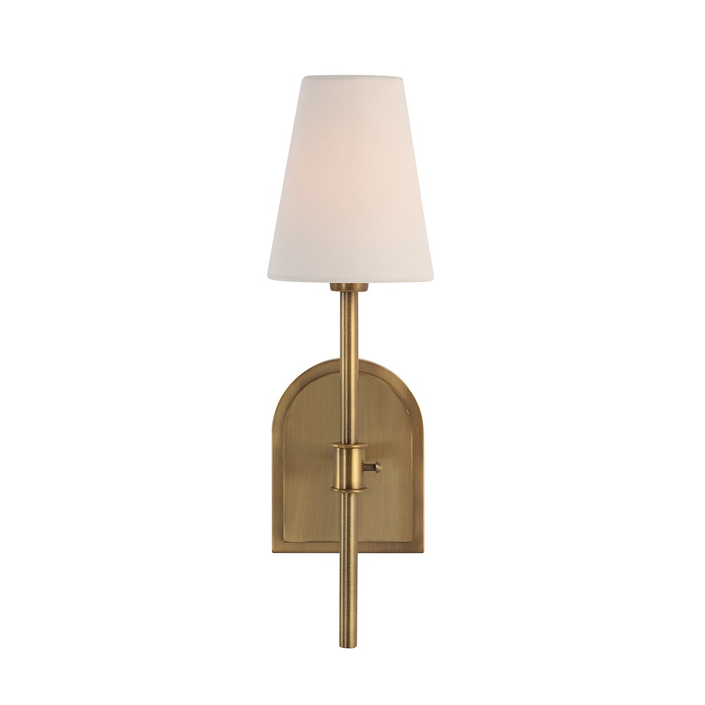 Montreux 17.38" Height Wall Sconce, Yellow. Picture 5