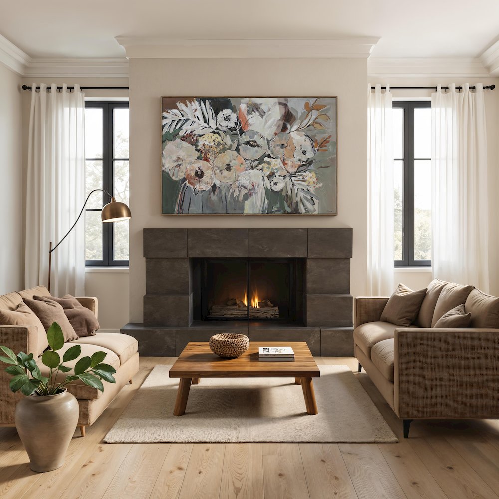 Paine 40" H x 60" W Canvas Art. Picture 2