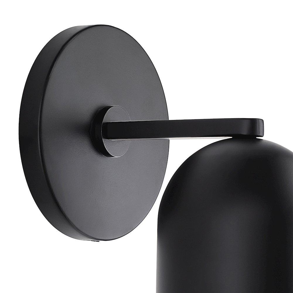 Valonia Wall Sconce In Black Color. Picture 4