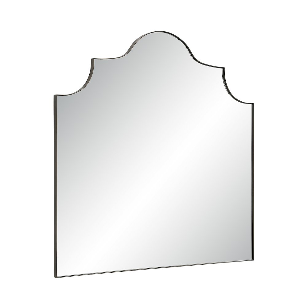 Eleanora 40" H x 40" W Wall Mirror, Aged Brass. Picture 2