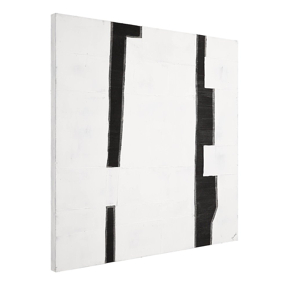 Paris 48" Wide Wall Art, Black. Picture 3