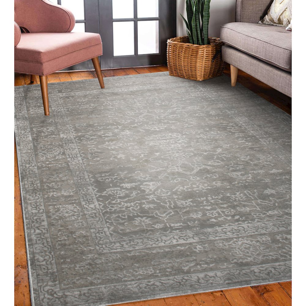 CAMILA Grey Mix 3 x 10 Indoor Rug. Picture 7