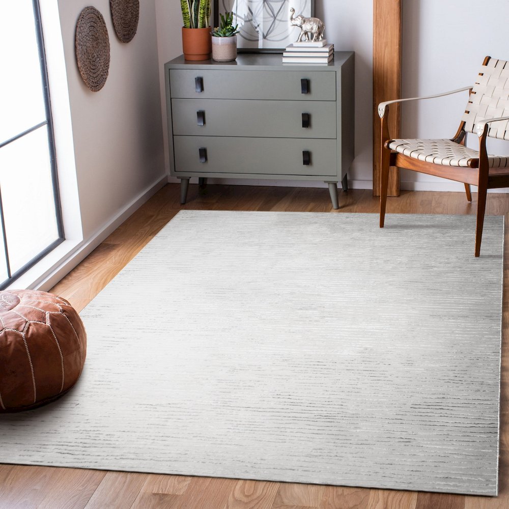 CAMILA LIGHT CREAM/ LIGHT GREY 3 x 10 Indoor Rug. Picture 6