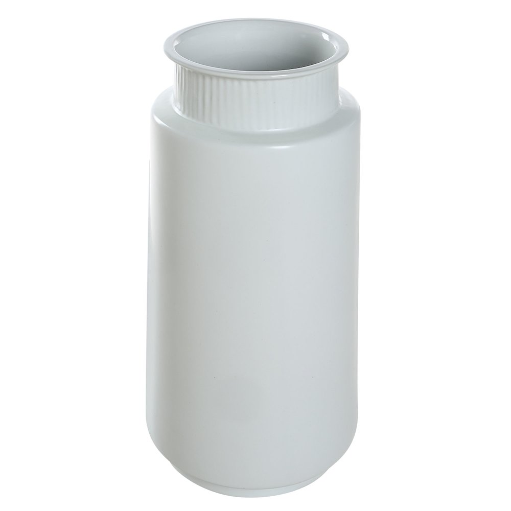 Zena Indoor Ceramic Vase, Off-White. Picture 3