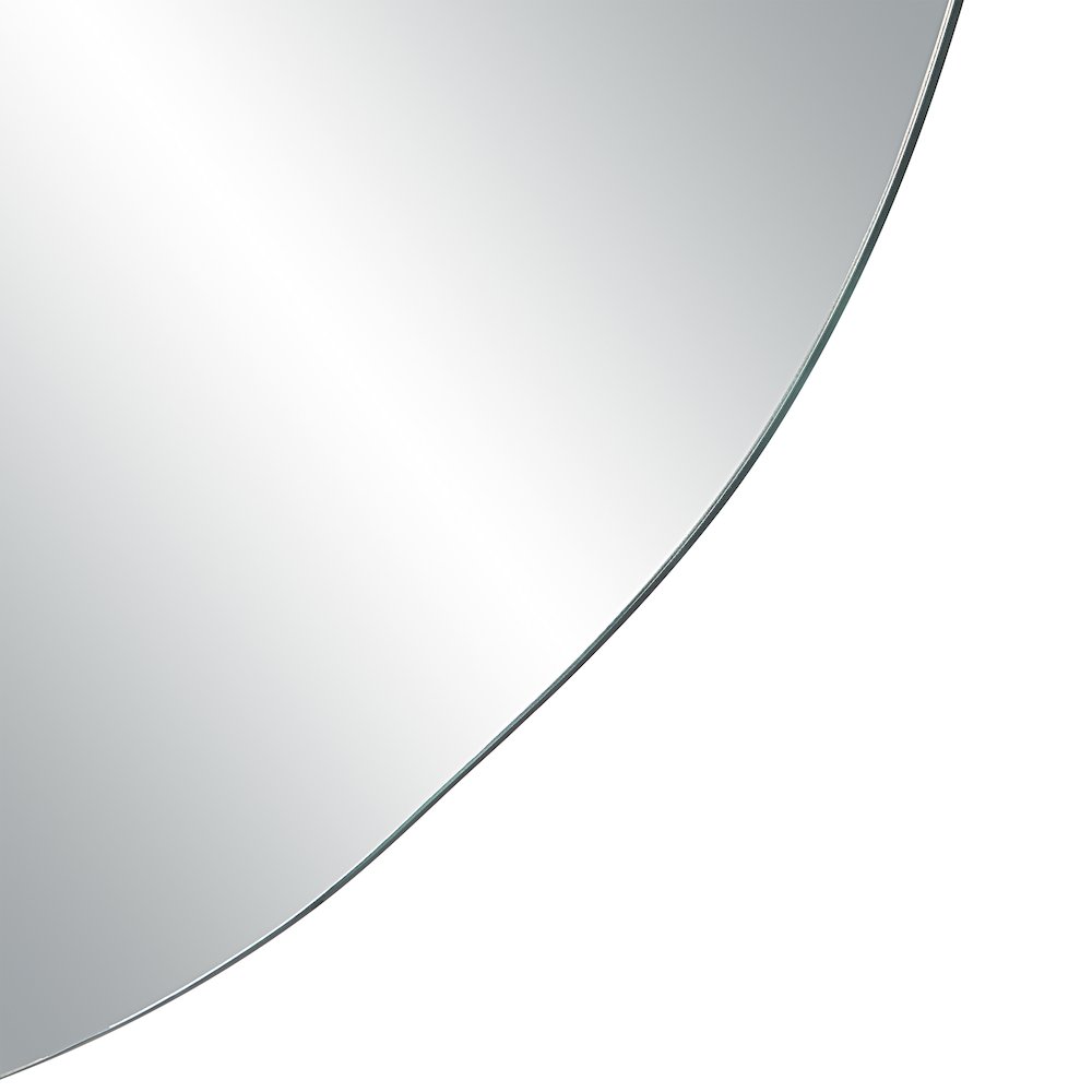 Lunaria 45" Tall Irregular Round Mirror. Picture 5