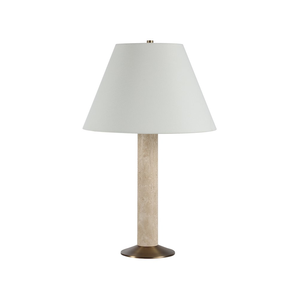 Tamara 25.5" Height Table Lamps, Beige. Picture 1