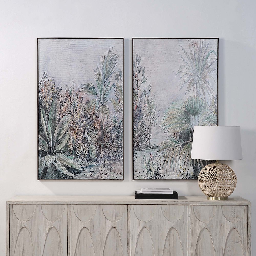 Labryrinth Rectangle Canvas Art. Picture 2