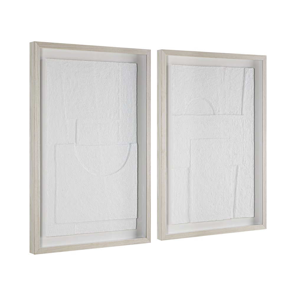 Linen 24.0" Wide Wall Decor, Printed Artwork (2 Piece Set). Picture 3
