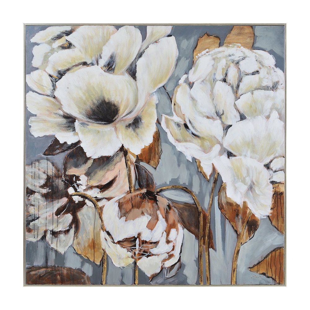 Fleurimont Square Canvas Art. Picture 1
