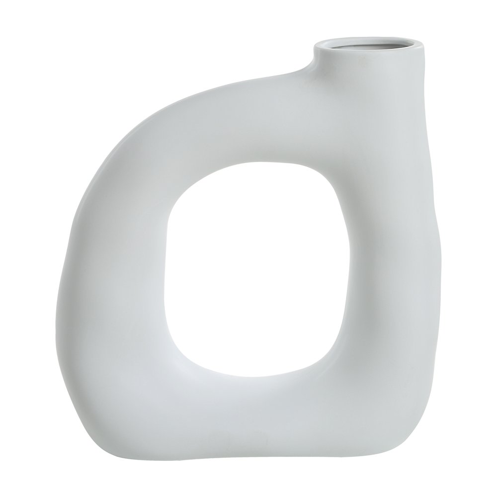 Vostra Vase In White Color. Picture 1