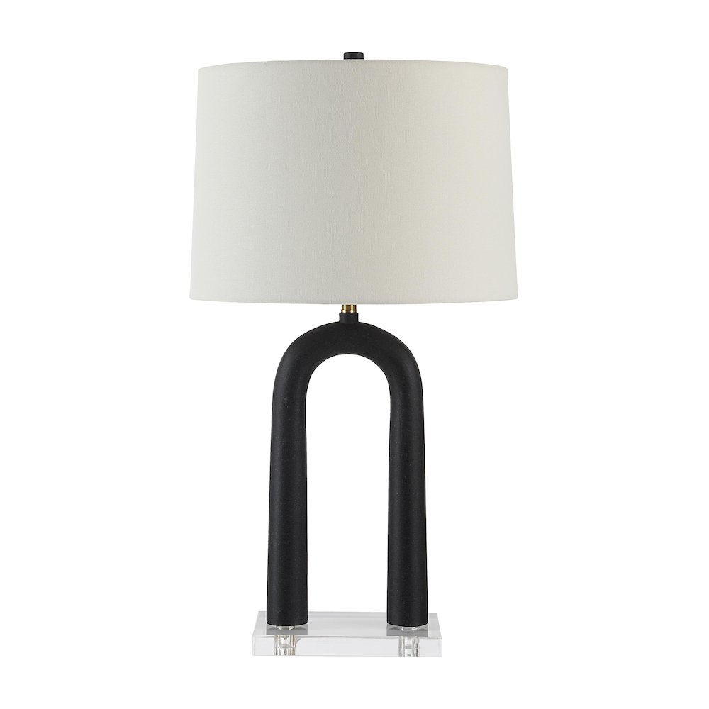 Pisa 28.5" Height Table Lamp, Black. Picture 3