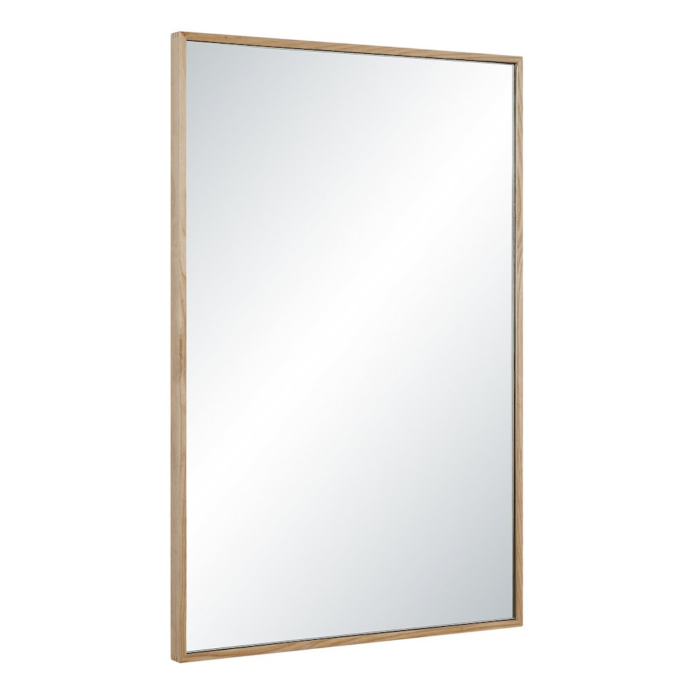 Greyson 36" H x 24" W Wall Mirror, Beige. Picture 3