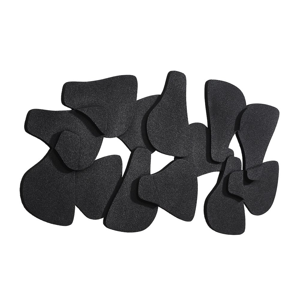 Scorpio 65" Wide Wall Decor, Texture Matte Black. Picture 3