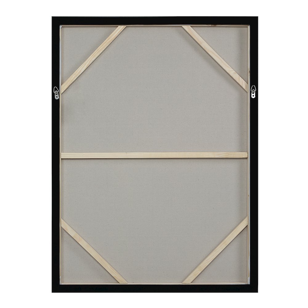 Aaliyah 48" H x 36" W Canvas Art, Black. Picture 3