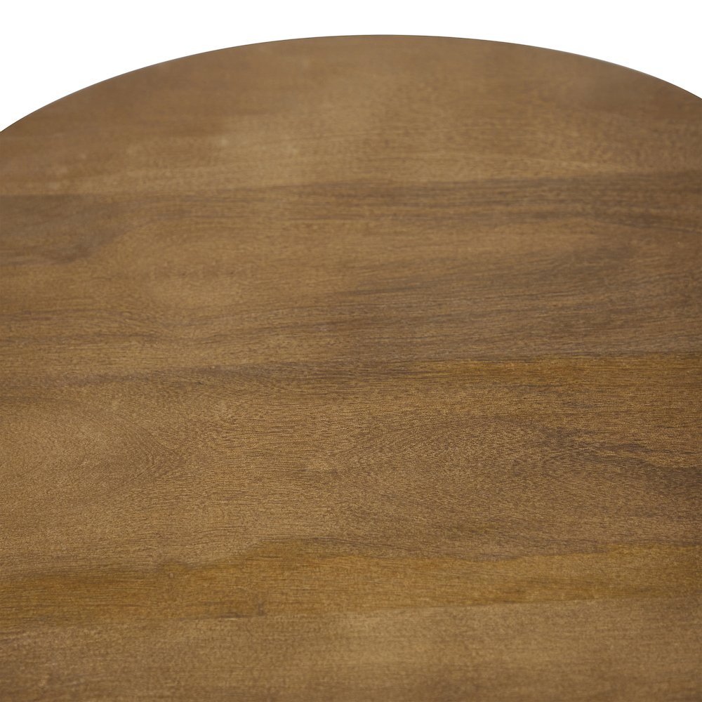 Honey Side Table In Beige Color. Picture 4