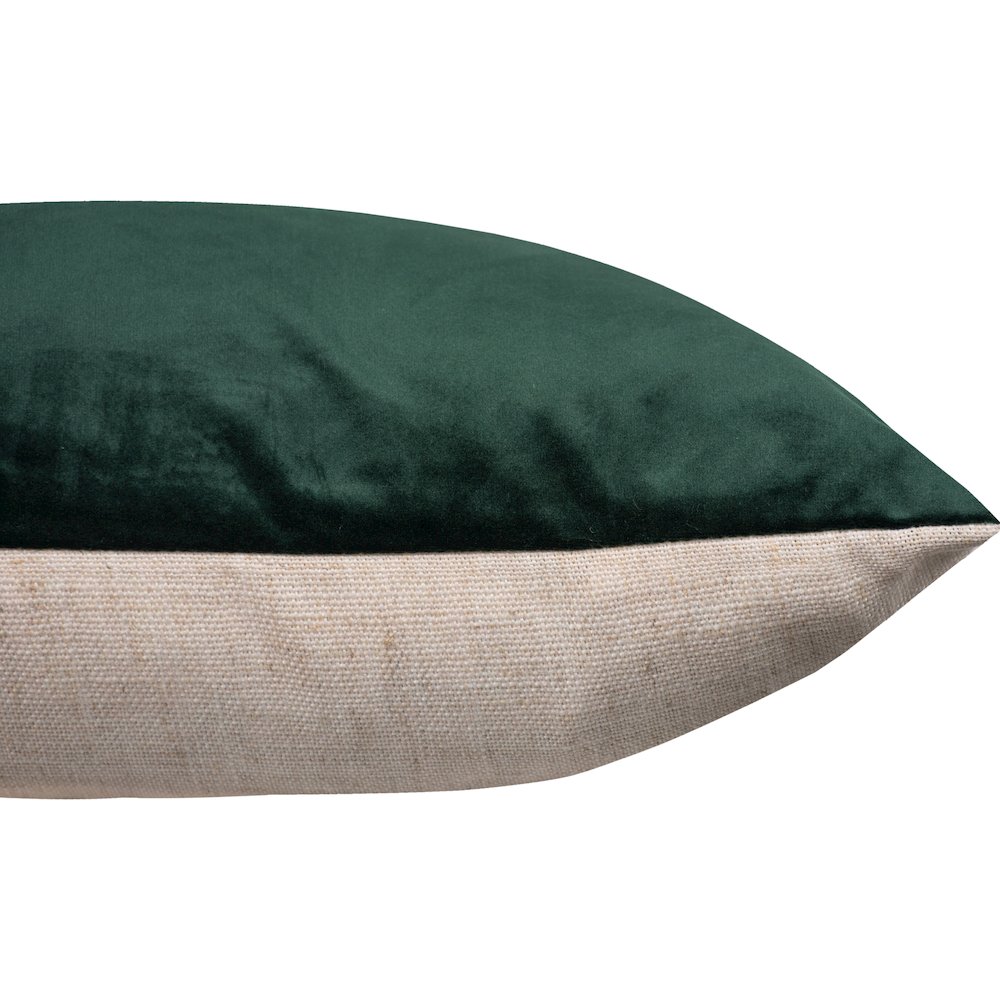 Olive 20 X 20 Indoor Pillow, Hunter Green. Picture 5