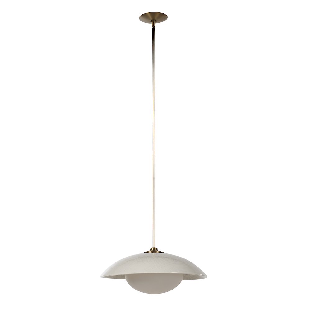 Abbie 72.5" Height Ceiling Fixture, Off-White Crackle. Picture 6