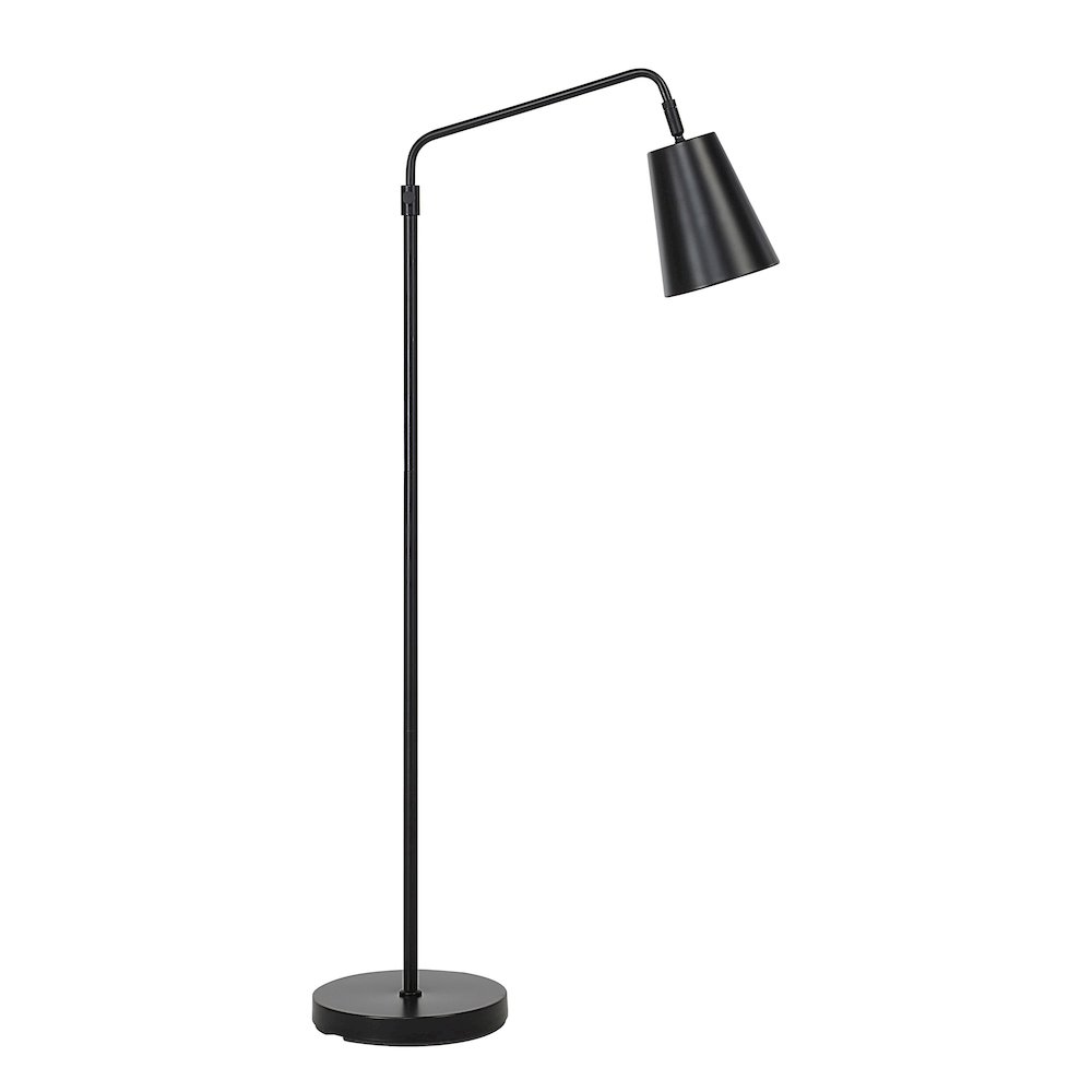 Nottingham 47.5" Height Floor Lamp, Black. Picture 3