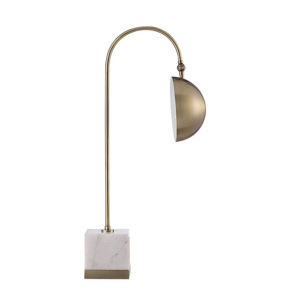 Volos 27" Length Table Lamp, White. Picture 7