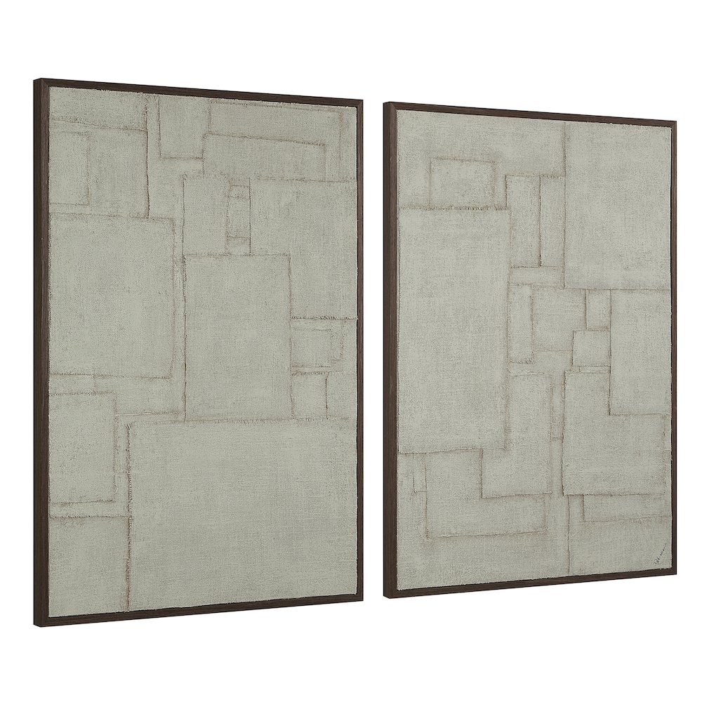 Caramelo 32" Wide Wall Art, Sand Beige. Picture 3