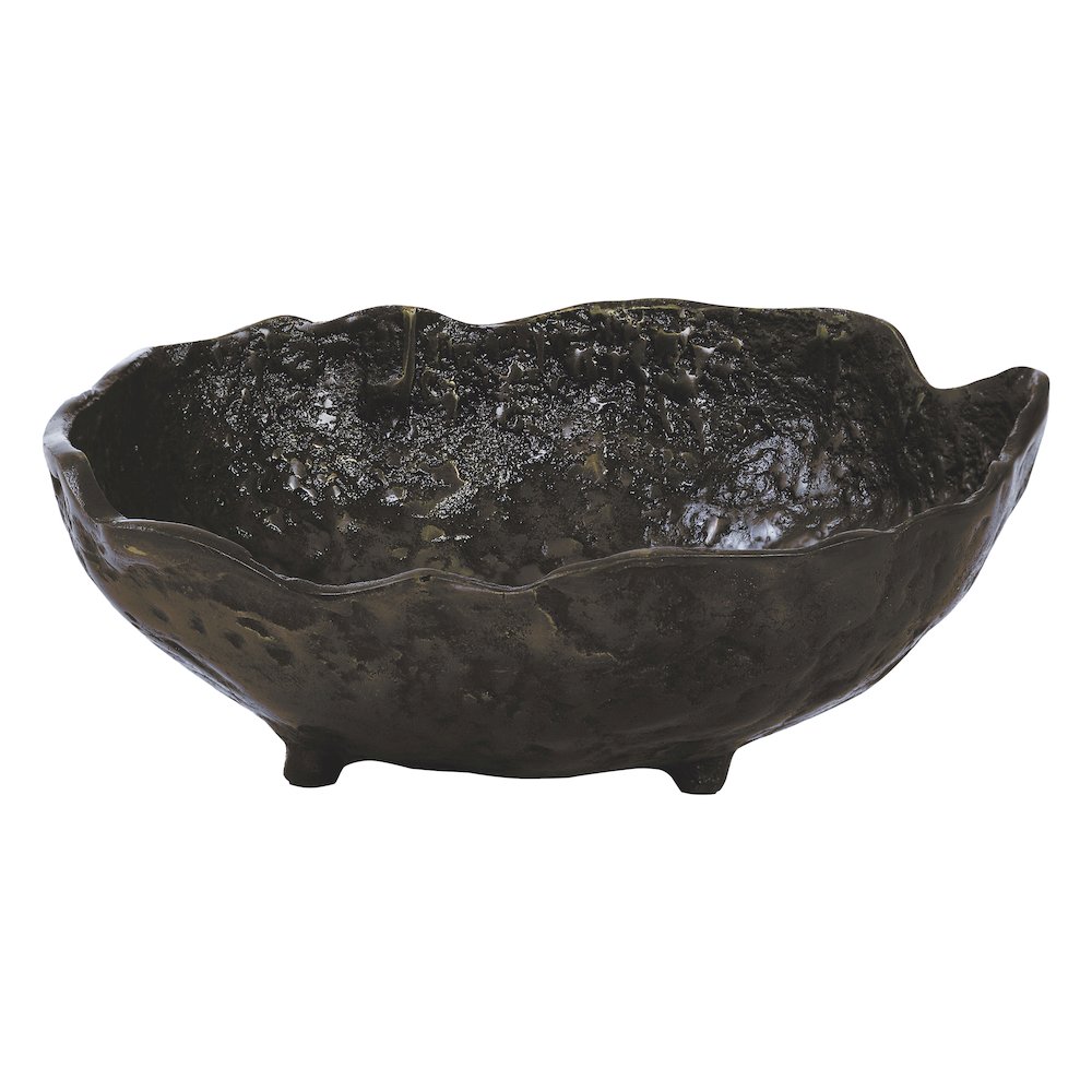 Sparta Indoor Cast Aluminum Bowl. Picture 1