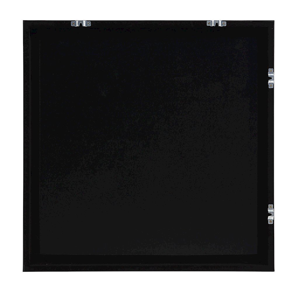 Stratus 24" Wide Wall Art, Black. Picture 4