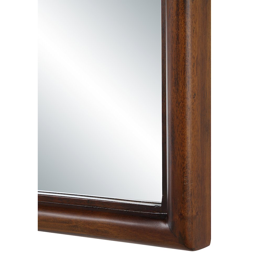 Lanai 36" H x 24" W Wall Mirror, Brown. Picture 5